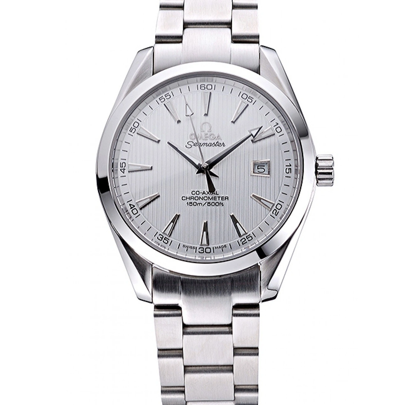 1014 Omega Seamaster White Dial Stainless Steel Band 622164